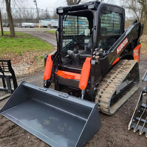 รถตักล้อยางขนาดเล็ก Kubota SVL75-2HFWC มือสอง แบบตีนตะขาบ รับน้ำหนักได้ 3 ตัน พร้อมอุปกรณ์ตัก  ประกอบด้วยเครื่องยนต์ ปั๊ม เกียร์ - Product Image 1