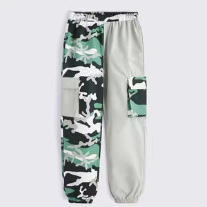 Pantalones de chándal de algodón de alta calidad unisex, diseño personalizado, estampado por sublimación, ropa de calle de invierno, bolsillo de punto informal, forro polar plano - Product Image 4