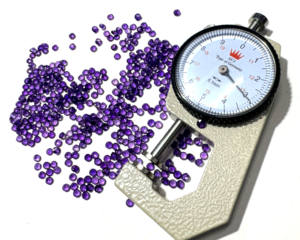 Pierre précieuse naturelle 100% améthyste violette, taille brillant, 3 mm, facettée, couleur naturelle, zonage, certifiée par un tiers, pour la fabrication de bijoux - Product Image 3