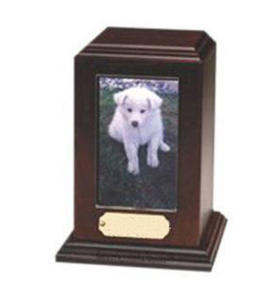 High Quality American Style Handmade Wood Cremation <b>Urns</b> for <b>Cat</b> and Dog Ashes Wholesale Funeral <b>Urns</b> for Pets - Product Image 4