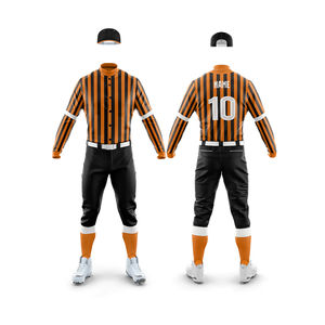 Nuevo Uniforme de Béisbol de la Mejor Calidad para Adultos, Ropa Deportiva, Uniforme de Béisbol Sublimado y en Blanco Barato, de Alta Calidad, en Oferta - Product Image 4