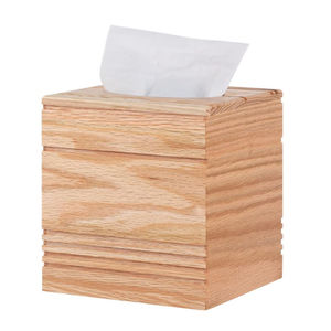 Caja de pañuelos de madera de Sheesham hecha a mano, ecológica, moderna y elegante, organizador de escritorio, portapañuelos para decoración de mesa de café en el hogar u hotel. - Product Image 5