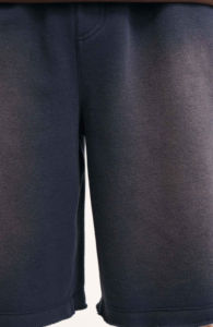 Nuevos pantalones cortos para hombre 2025 con lavado ácido con logotipo bordado personalizado, pantalones cortos cómodos de peso pesado de longitud larga para hombre - Product Image 5