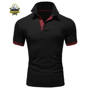 Blanco de algodón suave sólido de manga corta clásico de alta calidad para hombre para Polo diseño personalizado con ajuste OEM de bajo precio - Product Image 6