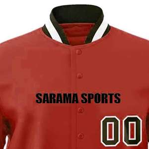 Veste universitaire haut de gamme en mélange de laine avec patch personnalisé Uniforme d'entreprise personnalisé Veste universitaire avec logo - Product Image 4