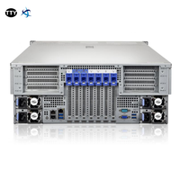 TTY TU858 4U 쿼드 프로세서 랙 서버 4소켓 인텔 제온 CPU 데이터베이스 ERP 고성능 컴퓨팅 가상화 노드