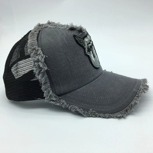 Casquette de camionneur personnalisée de haute qualité pour hommes, broderie, patch en cuir, casquettes de baseball ajustées vierges pour hommes, casquettes de camionneur OEM - Product Image 5