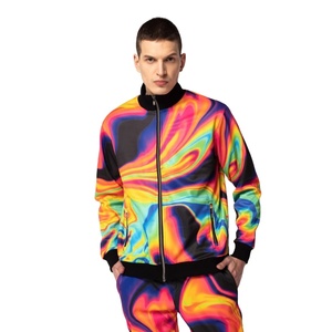 Survêtement de sport pour homme en polyester imprimé par sublimation intégrale, tenue de jogging, fournisseur d'usine OEM sous marque privée - Product Image 2