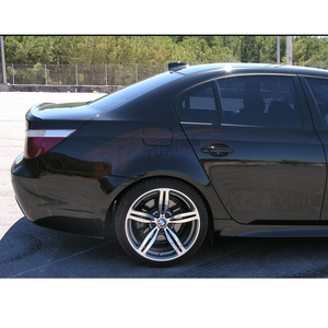 B.M.W serie 5 E60 2003 - 2010 Spoiler posterior tronco/ala M4 crudo estilo o de alta calidad de plástico ABS ala trasera E60 Kit - Product Image 4