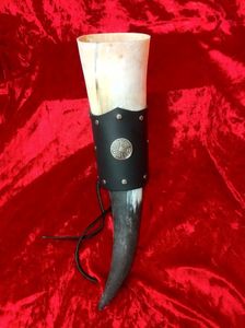 Klaxon à boire Viking fait main naturel de meilleure qualité avec la meilleure qualité fabriquée par l'exportation depuis l'Inde - Product Image 4