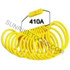 Jauge de bracelet en plastique, lot de 15 bagues, mesure 2 à 2.7 numérotées, 1 à 15 outils de fabrication de bijoux - Product Image 1