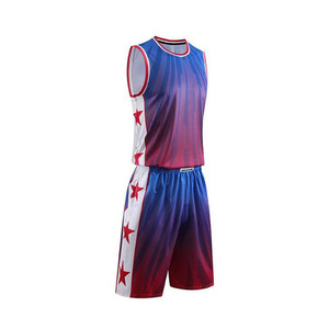 Uniforme de basket-ball confortable de haute qualité Meilleur tissu avec logo personnalisé Ensemble respirant Ensemble uniforme de basket-ball personnalisé réversible - Product Image 5