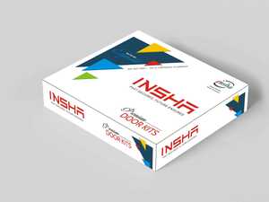 Hiện Đại Màu Đen kẽm cửa xử lý thiết kế mới <span class=keywords><strong>insha</strong></span> thương hiệu 5 năm bảo hành cho các trường học phòng tắm khách sạn nhà bếp sử dụng giá cả hợp lý - Product Image 3