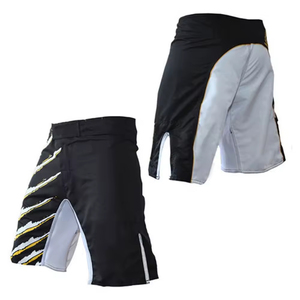 Pantalones Cortos de MMA Personalizados Premium, Pantalones Cortos de Boxeo con Borde Lateral Estampado, Pantalones Cortos de Boxeo Muay Thai de Cintura Alta - Product Image 6