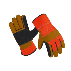 Gran oferta de 2025, mayoristas, guantes de trabajo de cuero de seguridad para el trabajo manual, guantes de trabajo de cuero de vaca divididos - Product Image 2