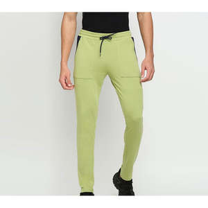 กางเกงจ็อกกิ้งผู้ชายสไตล์สตรีท ผ้าคอตตอนผสมสแปนเด็กซ์ เอวยางยืด สวมใส่สบายๆ ในชีวิตประจำวัน แฟชั่น OEM ODM - Product Image 1