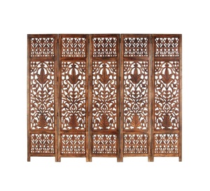 High End Wooden Vintage Quality Handcrafted Wooden <b>Divider</b> Wall Separator Premium Designer Middle Unit for Home Decoration - Product Image 3