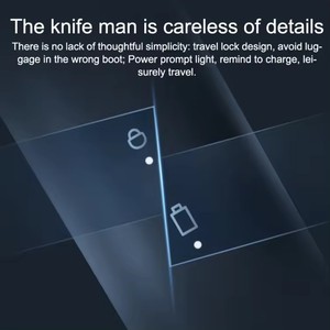 สินค้ามาใหม่ Xiaomi Mijia ของแท้สำหรับ S101โกนหนวดไฟฟ้าพร้อมหัวสแตนเลส3หัวกันน้ำ IPX7 2024 - Product Image 3