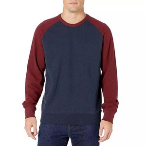 2025 personnalisé nouveau Design de mode sweats de couleur différente fabriqués en haute qualité OEM pull à col rond sweats basiques hommes - Product Image 1
