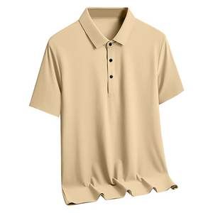 Mens Business Casual <b>Polo</b> <b>Shirt</b> <b>Black</b> <b>Plain</b> Blank Short Sleeve <b>Shirts</b> Custom Printing Embroidery Logo Sports Golf T <b>Shirt</b> - Product Image 1