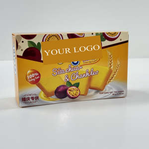 Usine directe pour boîte de biscuits personnalisée au yaourt et à la passion |   Carton en papier pour boulangerie et en-cas avec logo imprimé de qualité supérieure - Product Image 3