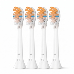 OEM - Têtes de brosse de rechange A3 Premium tout-en-un HX9094 87, lot de 4, blanc - Product Image 1