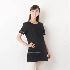 Túnica Negra JBPQ E-3114 Talla S Hecha de Poliéster para Ropa de Trabajo - Product Image 6