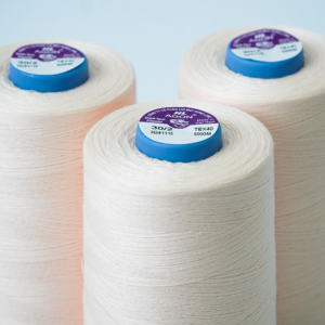 Hilo de coser de poliéster hilado con grapas de alta tenacidad personalizado OEM HL AGON tamaño 30S/2 50/3 para costura Gimp de ropa - Product Image 2