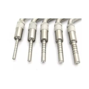 Juego de 5 Kit de osteótomo de elevación sinusal, puntas cóncavas compensadas, implante dental - Product Image 5