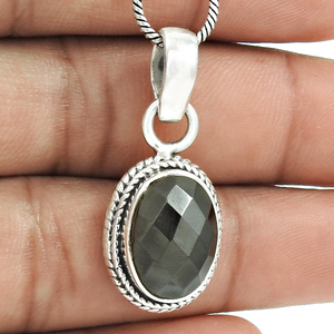 เครื่องประดับแฟชั่นผู้หญิงอัญมณีโลหะปืนสร้อยคอจี้ที่สวยงาม925เงินของขวัญสเตอร์ลิงผู้ผลิตขายส่ง - Product Image 3