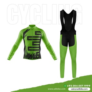 ชุดจักรยานผู้ชายแบบขายส่งสั่งทำพิเศษ เป็นมิตรกับสิ่งแวดล้อม น้ำหนักเบา ผลิตจากโพลีเอสเตอร์ 100% พร้อมโลโก้ตามสั่ง ราคาถูก คุณภาพพรีเมียม - Product Image 2