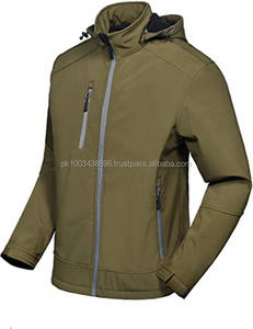 Nouvelle veste softshell en peau de requin pour homme, veste softshell d'extérieur, vêtements souples, quantité - Product Image 3
