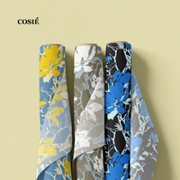 Tissu imprimé nœuds et fleurs, faible MOQ, commande personnalisée, vente en gros, tissu en voile 100% coton imprimé numériquement DAD