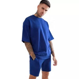 Ensemble de shorts deux pièces pour homme, respirant, imprimé, streetwear, été - Product Image 2