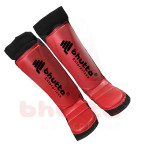 Đào tạo Cặp song sinh Shin & mu bàn chân bảo vệ 2025 trực tuyến bán da chính hãng Muay thái bảo vệ ống chân - Product Image 2