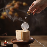 Diffuseur de parfum en bois, aromathérapie innovante, Essence d'air, huile essentielle, nébuliseur, Machine