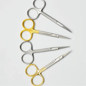 Grande demande Ciseaux de manucure beauté personnalisés Ciseaux à ongles à cuticules droites en plastique tranchantes à lame incurvée en acier inoxydable En stock - Product Image 4