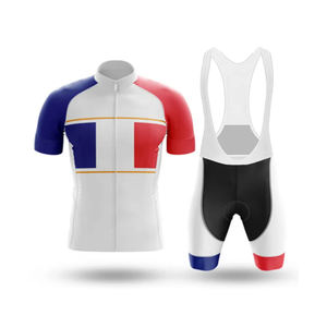 Maillot de cyclisme classique personnalisé ensemble de cuissard à bretelles pour hommes meilleur uniforme de vélo décontracté pour l'automne nouveau vélo d'été respirant - Product Image 3