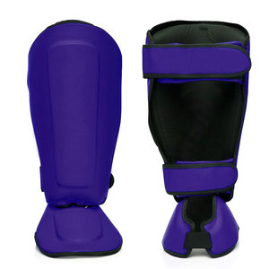 Espinilleras de Boxeo Personalizadas, Elásticas, de Poliéster y Algodón, Antideslizantes, para Entrenamiento Profesional - Product Image 1