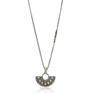 Elegante Vintage oxidado colgante de moda al por mayor hecho a mano turco 925 joyería de plata esterlina - Product Image 1