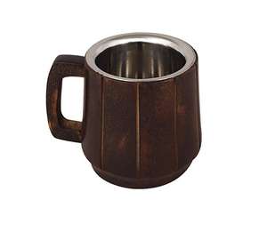 Ventes en gros de gobelets à boire en bois, gobelet à bière en bois durable, gobelet en bois personnalisé avec poignée en provenance d'Inde - Product Image 1