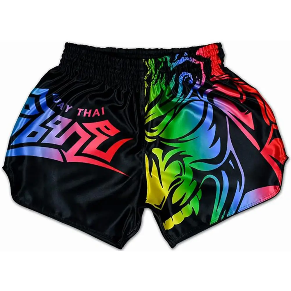 Shorts in MMA Grappling Kickboxing and BJJ Muay Thai Custom Printed Muay Thai Shorts Sports Wear Adult Training Fighting Shorts