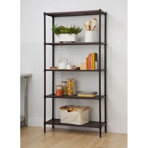 Unique stylish bronze <b>storage</b> shelving <b>rack</b> steel made in india bulk quantity for home hotels and restaurant <b>kitchen</b> living room - Product Image 2