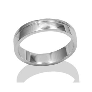 High quality wholesale manufacturer 925 sterling silver texture <b>plain</b> band <b>ring</b> ready stock low price for men's jewellery - Product Image 5