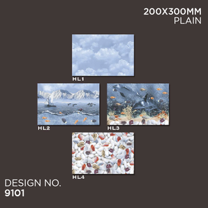 Carrelage mural numérique en céramique moderne 200x300mm imprimé profondeur aquatique pour murs intérieurs pour salle de bain et cuisine - Product Image 5