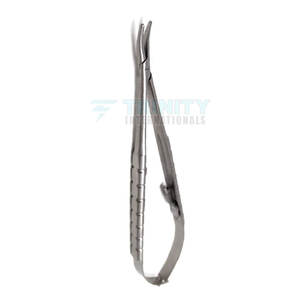 Portaagujas Castroviejo de Primera Calidad, 140 mm, Punta Recta, Pinzas de Microsutura para Uso Quirúrgico - Product Image 3