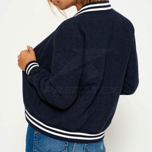 Chaqueta con letras de alta calidad para mujer, ropa de calle personalizable con función transpirable, procesamiento terminado - Product Image 2