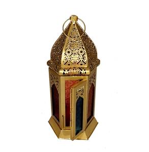 Vintage New Arrival Metal Lantern Moroccan Gold Finished Best Quality in <b>Cheap</b> Prices Hanging Lantern at Best Price. - Product Image 5