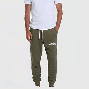 Personalizado de los hombres de gran tamaño French Terry Joggers Pantalones de lana de algodón con bordado Jogging para los hombres Pantalones lavados - Product Image 4