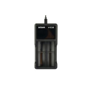 Xtar VC2 USB carica batterie agli ioni di litio/ni-mh (Mediabil)